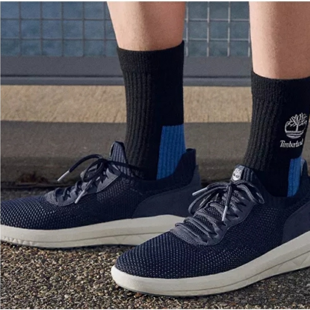 Timberland Men's Bradstreet Ultra Oxford Navy Blue Lace Up Sneaker’s Siz…